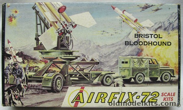 Airfix 1/76 Bristol Bloodhound Missile, M7-49 plastic model kit